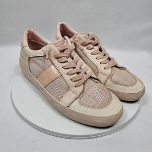 NWOT Vintage Havana Bond Slip-On Sneakers Beige Low Top Leather Trim Size 11